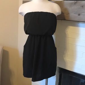 Strapless Little Black Dress
